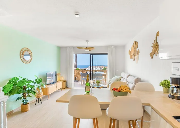 Lägenhet Luxury House With 3 Bedrooms And Ocean And Mountain Views San Miguel de Abona